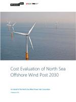 Cost evaluation of north sea offshore wind post 2030, towards spatial planning (February 2019)