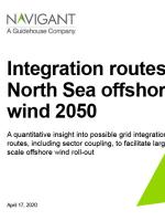 Integration routes North Sea offshore wind 2050